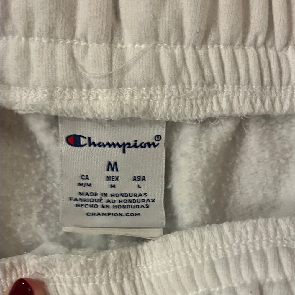 Champion Women's White Athletic Shorts - Picture 2 of 3